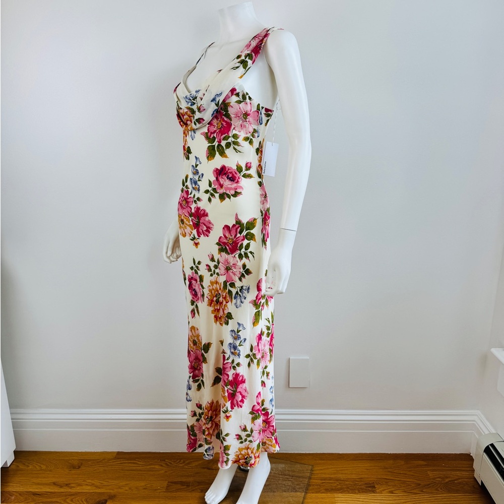 Reformation Floral Cowl Neck Maxi Dress - Picture 6 of 9
